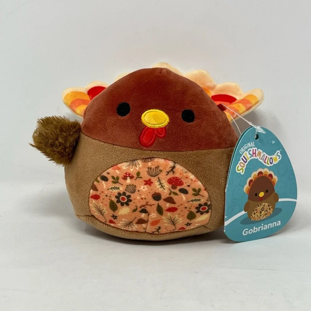 Squishmallows Gobrianna the Turkey Plush Toy Stuffed Animal 5